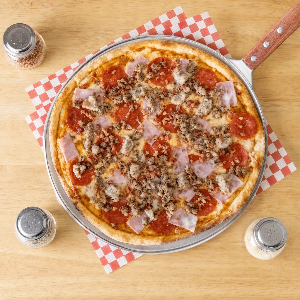 16" LG Di Angelo's Meat Lovers.